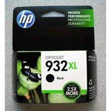 HP 932XL High Yield Black Ink Cartridge CN053AN Ink for HP Printers Open Box