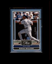 2023 Panini Three and Two #90 Bernie Williams #/32 New York Yankees