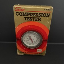 Vintage Sun Engine Compression Tester Gauge Cp7824 300 Psi Vintage Sun Engine Compression Tester Gauge Cp7824 300 Psi