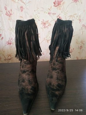 Women Loriblu Ankle Boots Multicolor Suede 37.5