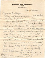 1937 Membrete Misión Católica - Súplica por Padre Indigente en Filadelfia