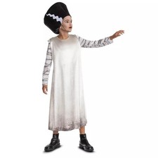 Girls Universal Studios Monsters Bride Of Frankenstein Costume Size S M L NWT