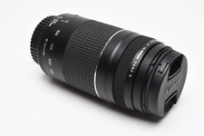 Canon EF 75-300mm f4-5.6 III Telephoto zoom, caps  DHD UV, MInt-