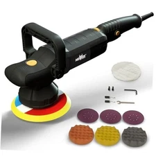 6" Dual Action Buffer Polisher,1200w polisher,6 Variable Speed Car Buffer 