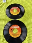 Bruce Springsteen Lot of 2 (45 RPM Vinyl 7" Records) Born To Run Dancing In Dark