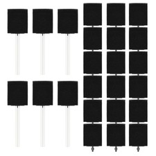 XDT Sponge Paint Brushes 24Pcs 2Inch, Disassemblable Foam Brushes for Painting
