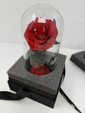 Forever Preserved Rose - Eternal Rose in Glass Dome - Beauty and the Beast Rose