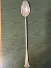 Vintage Towle Silver Chippendale Sterling Iced Tea Spoon, * Rare Find