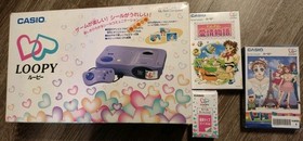 Casio Loopy My Seal Computer SV-100 Console - Games - Labels - Box - Working