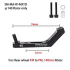 <!--F#f_0-->Smooth and Reliable Road Bike Disc Brake Adapter for Flat Mount Compatibility<!--F/-->