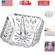 H D Crystal Ring Holder Dish