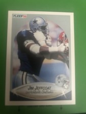 1990 Fleer - Jim Jeffcoat #390