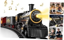 Train Set for Toddlers 3-4, Electrical Trains with 4 carriages passenger cargo 