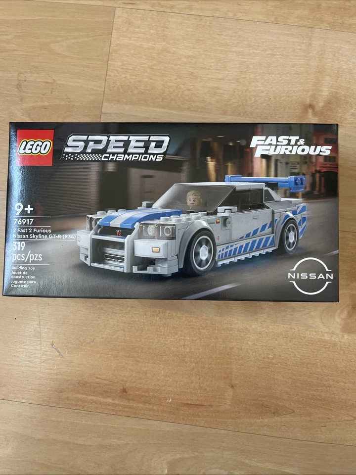 乐高速度冠军:2 Fast 2 Furious 日产 Skyline GT-R (R34)(76917) — 第 3/4 张图片