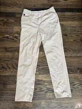 Vineyard Vines Boys On-The-Go Khaki 5-Pocket Flat Front Button Pants Size 16