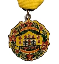 2016 Battle Of Flowers Limited Series #25 Antelope Horn Fiesta Medal San Antonio