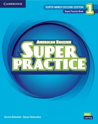 Super Minds Level 1 Super Practice Book American English by Emma Szlachta Paperb