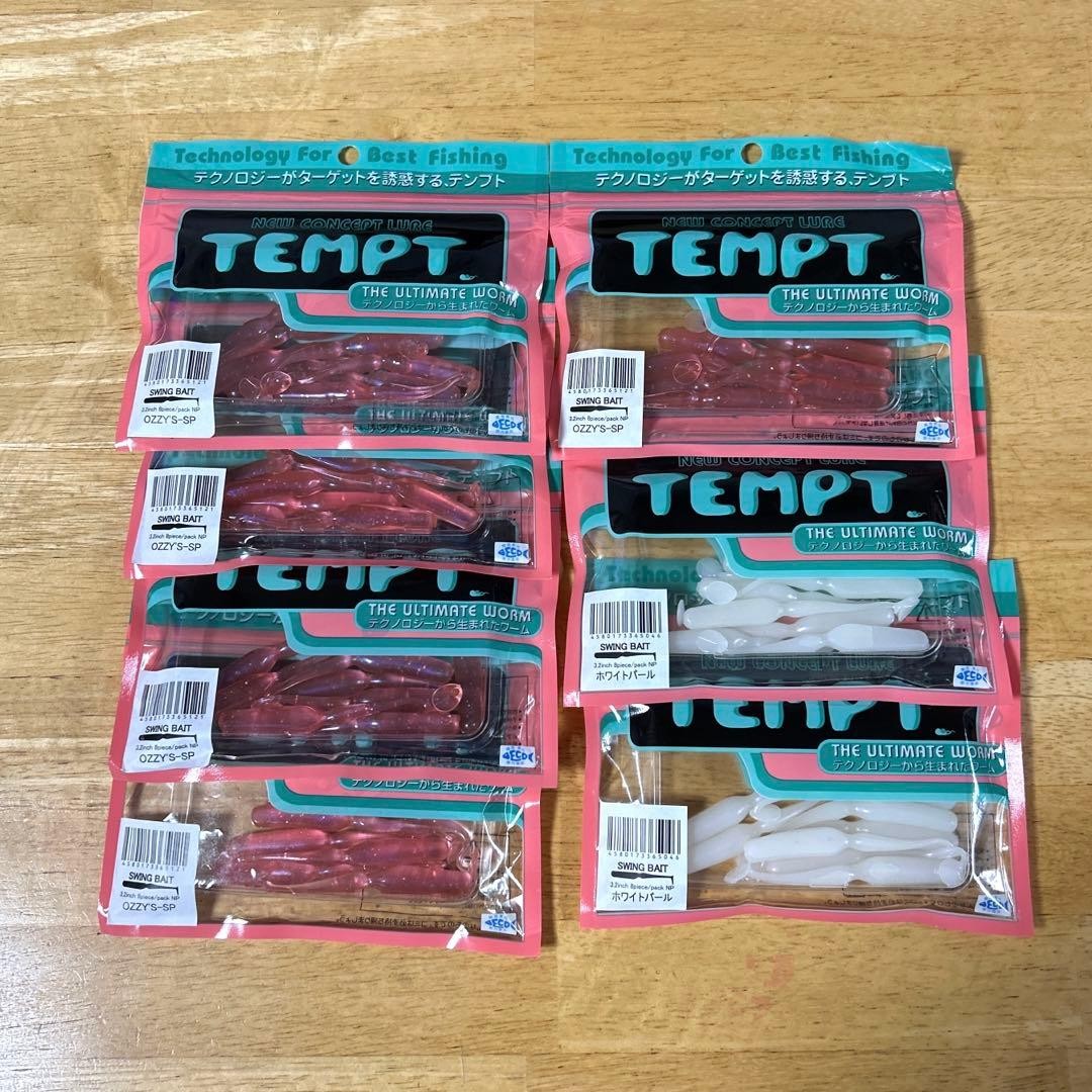 Tempt, TEMPT, Bass fishing, Lure, Worm, Swimbait, Lake Hibara - Image 1