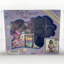 Bella Bistro Cutie Cupcake Baker Set Pentole Vere Jr Pasticcere Chef Strumenti di Qualità