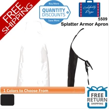 🔥 Liberty Bags Two Pockets Splatter Armor Apron Stain Release Fabric 5509