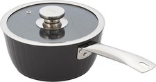 Image of Judge Evertough 20cm Saucepan – 2L Durable Hard Anodised Aluminium with 6-Layer