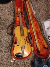 Vintage F.a. Bromley 1972 w/ SIVORI bow and ROTH case