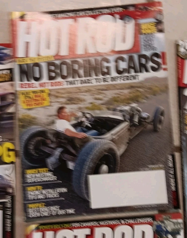Hot Rod Magazine 2010 Full Year Lot 12 Chevy Ford Mopar Dodge Racing Mechanics - Image 3 of 4