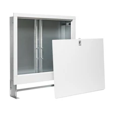Distribution cabinet concealed for underfloor heating installation up distribution box