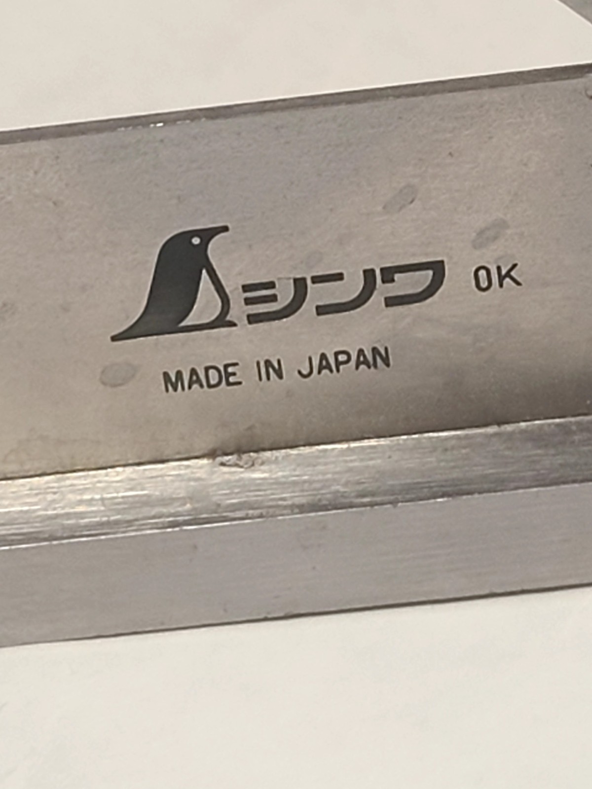 Vintage SHINWA 5F Steel 45 Degree Angle Mitre Square Woodworking Tool Japan