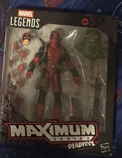 Marvel Legends Maximum Series Deadpool Figure Boxed w Accessories