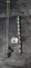Amethyst Peridot Spinel London Topaz Cross Bracelet Earring Set JTV Rhodium — photo 2