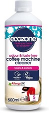 Ecozone Coffee Machine Descaler Cleaner 500ml 5 Uses Free Delivery