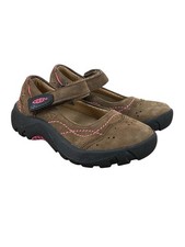Keen Little Kids  Size 9 Mary Jane Shoes Hiking Outdoorwear Trail Brown Leather
