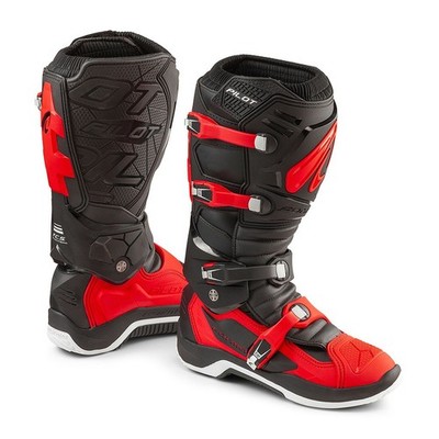 motocross boots | Forma PILOT boots red black offroad tech motorcycle mx dirt