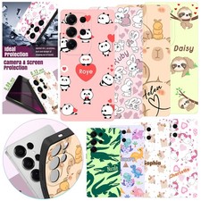 Cute Cartoon Custom Phone Case For Samsung Galaxy S25 S26 A16 A36 Flexible Cover