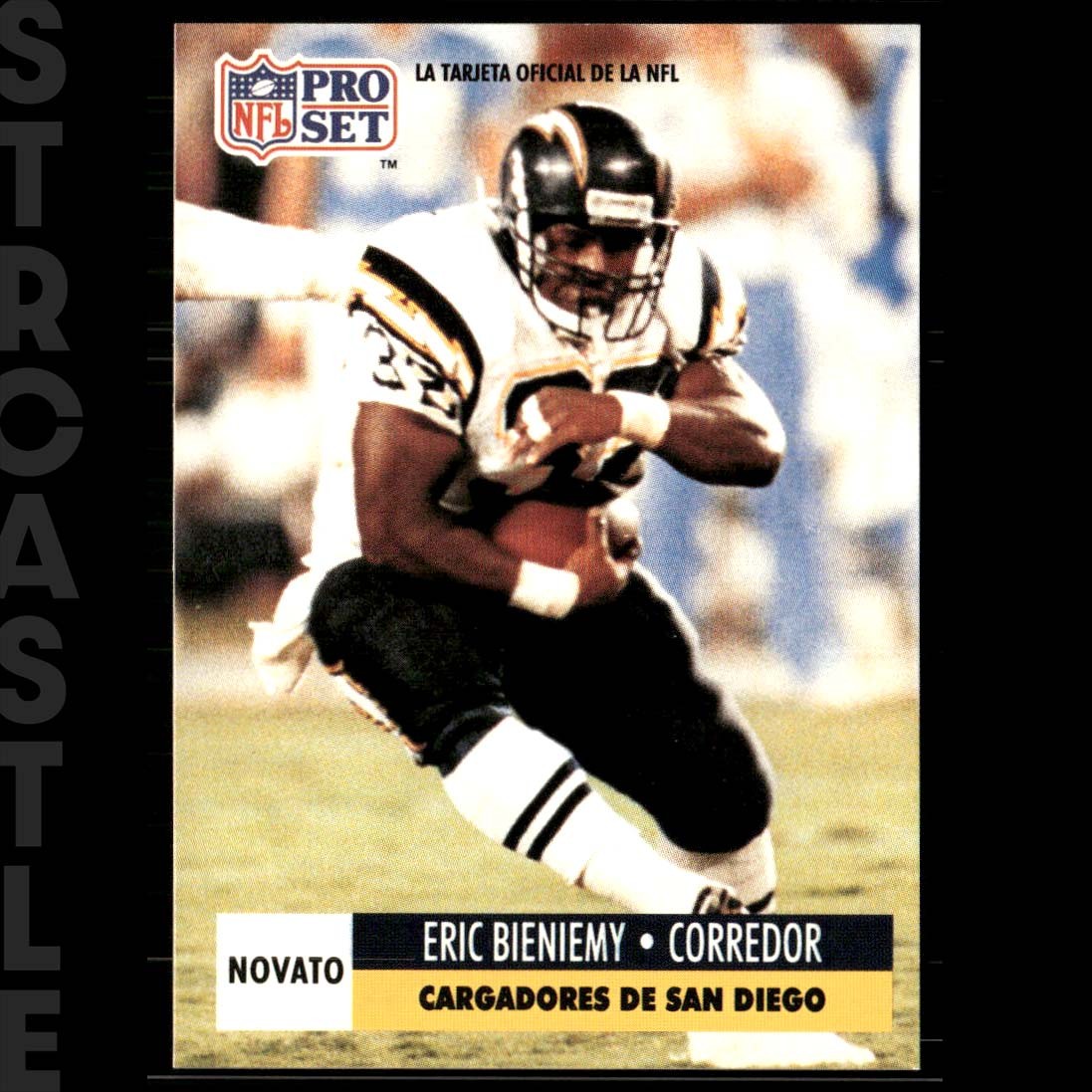 Eric Bieniemy 1991 Pro Set Spanish #269 San Diego Chargers 🏈 Football Card