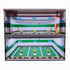 1:18 Diorama Car Garage Model Lighting Car Showroom Backdrop Display Scene Model