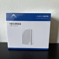 Acasis 40Gbps Thunderbolt 4/3 M.2 NVMe 4 Bay RAID SSD Enclosure- Sealed