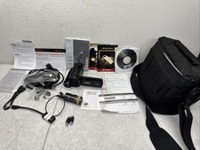 Canon Vixia HF R700 Camcorder 1080p 32x Optical Zoom UNTESTED MISSING AC ADAPTER