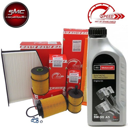 Kit Tagliando 4 Filtri Ford Focus 2 Serie C Max 1.6 Tdci Dal - Foto 9