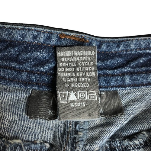 Motto Your Style Mantra Jeans Womens 10 Denim Bootcut Mid Rise Flap Pockets Y2K - Picture 9 of 14