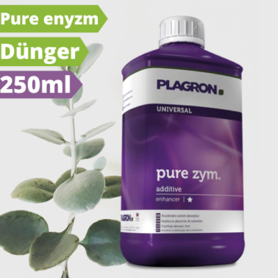 Plagron Pure Zym Dünger 250ml Bodenverbesserer Schutz Natürliche Enzyme Growbox