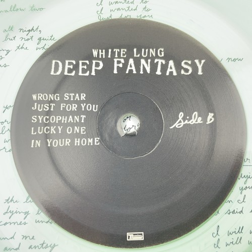 White Lung Deep Fantasy Vinyl Record LP Album 2014 Near Mint Coke Bottle Green - Picture 11 of 11