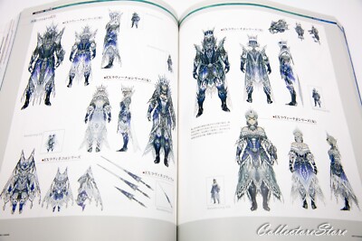 MONSTER HUNTER: ICEBORNE アートワークセット MONSTER HUNTER WORLD & ICEBORNE ART BOOK SET Monster Designs