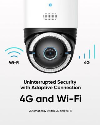 eufy Security 4G LTE Cam S330 4K Cellular Solar Wireless Security