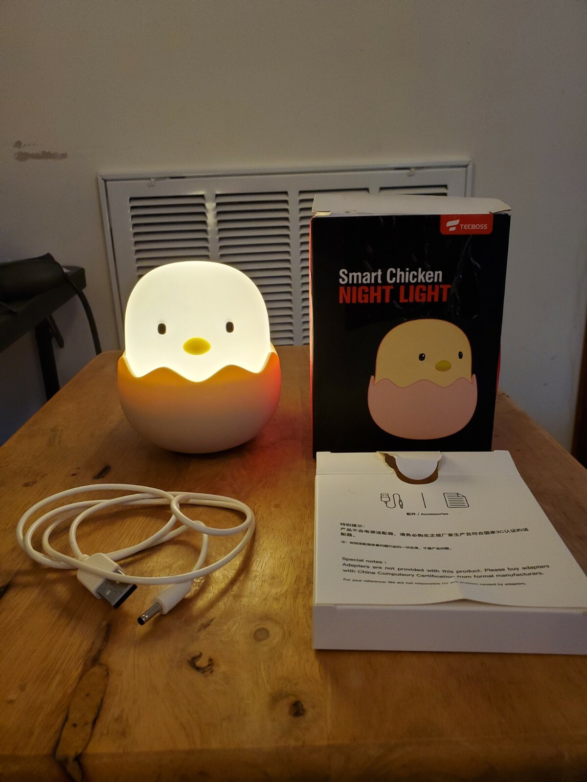 tecboss chicken night light