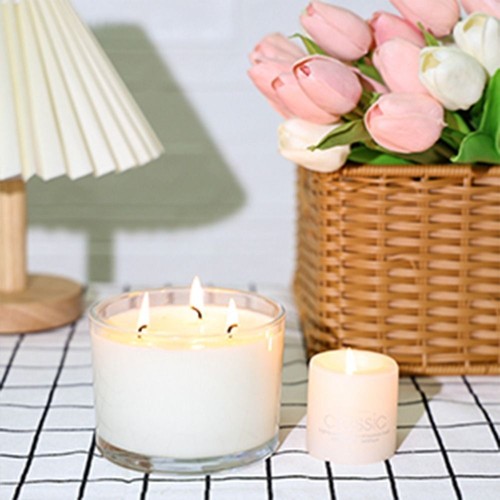 Clear Glass Candle Jars Transparent Glass Aromatherapy Tray for Making Candles - Picture 12 of 14