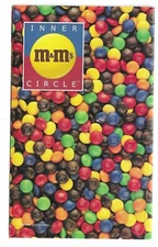 M&Ms Inner Circle Vintage Brochure Order Form 1990s candy advertising green ones