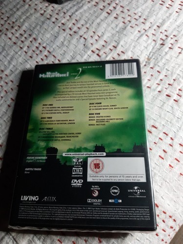 MOST HAUNTED.Series 2. 5Disc Special Edition.Brand New,Sealed.Region 2 - Picture 2 of 4