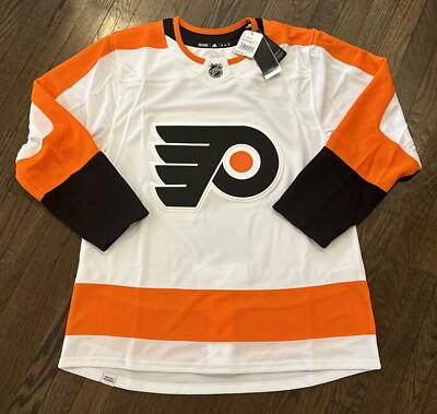 Philadelphia Flyers Jersey Adidas Mens 50 White NWT
